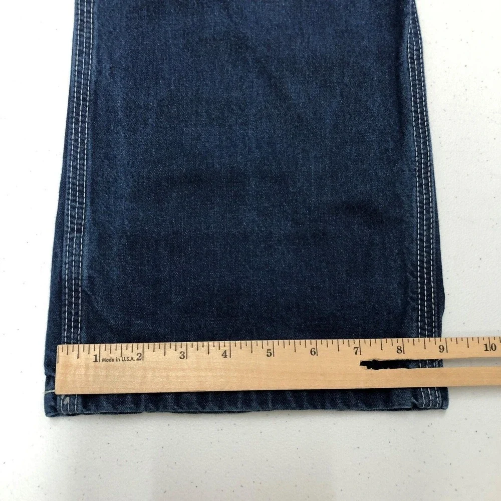 Carhartt FR Jeans Mens 38x32 Blue Flame Resistant Denim Carpenter Workwear Norm